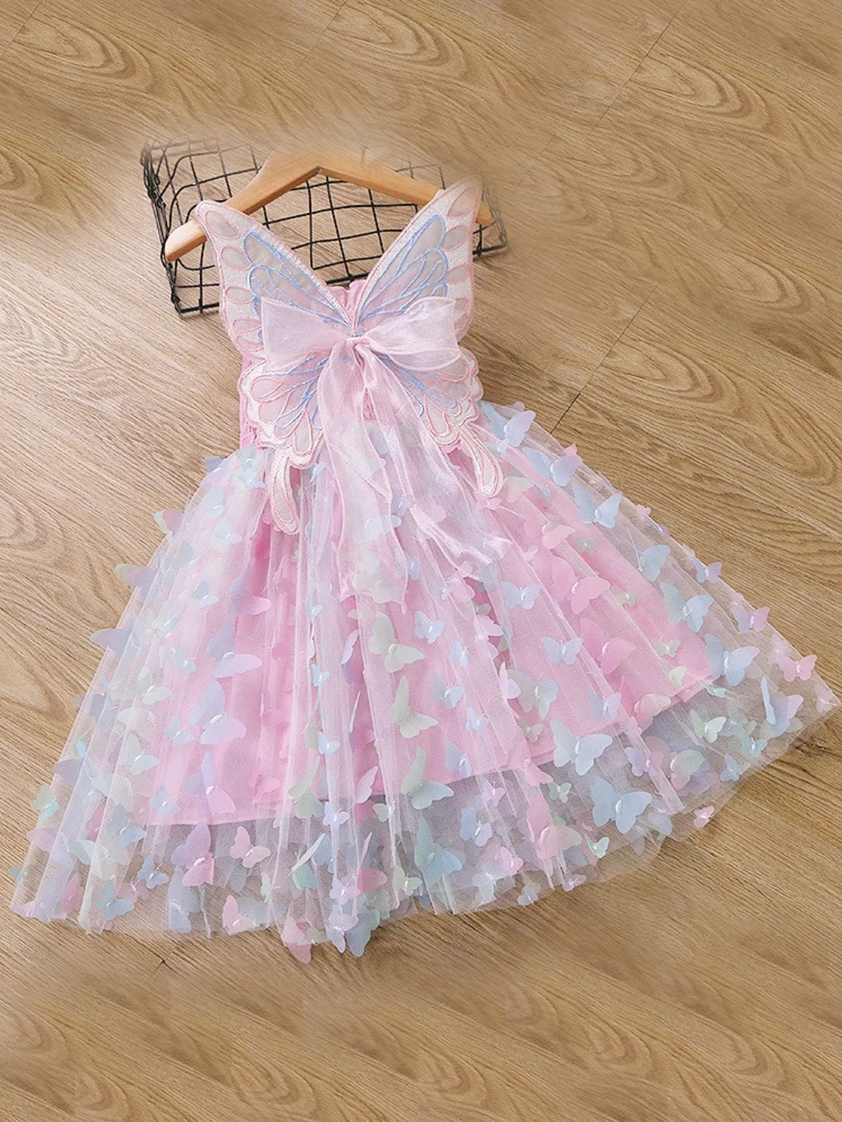 Royal Butterfly Fairy Smocked Dress