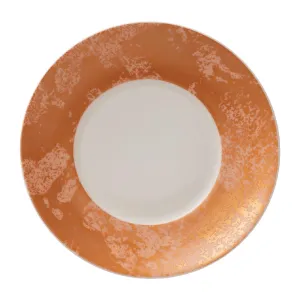 Royal Crown Derby Crushed Velvet Copper Charnwood Saucer (Pack of 6)