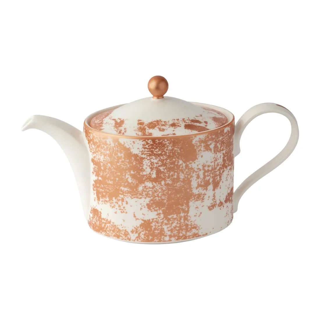 Royal Crown Derby Crushed Velvet Copper Charnwood Tea Pot L S (Pack of 1)