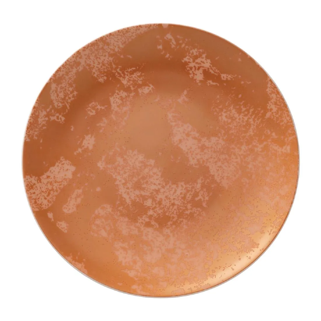 Royal Crown Derby Crushed Velvet Copper Coupe Plate 164mm (Pack of 6)