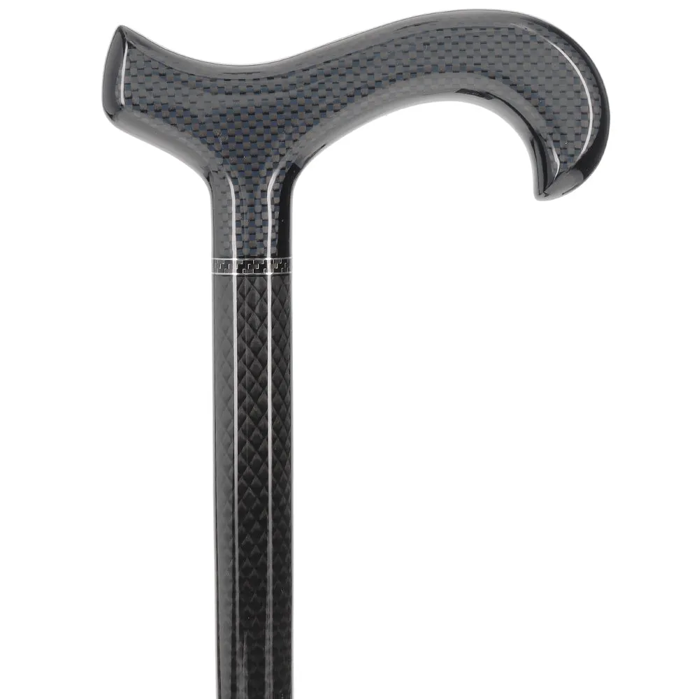 Scratch and Dent Mesh Carbon Black Standard  Walking Cane V2439