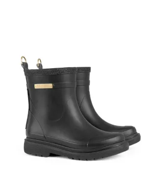 Short Rubber Boots Black