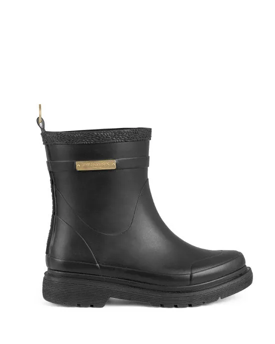 Short Rubber Boots Black