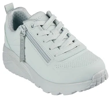 Skechers 310387L UNO LITE - EASY ZIP - Sage Green