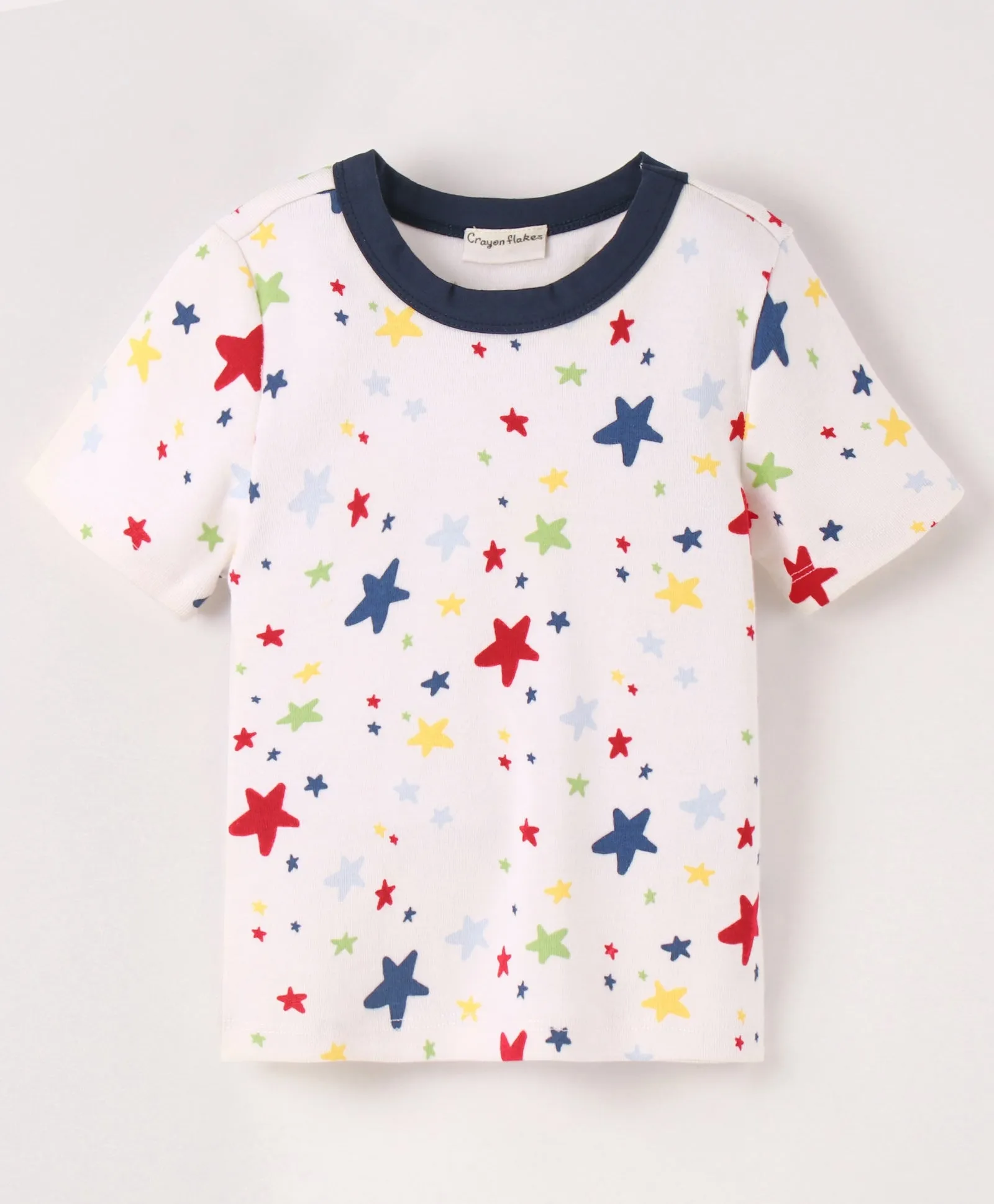 Stars Printed Tshirt Short Set