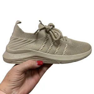 Tan Woven Sneakers