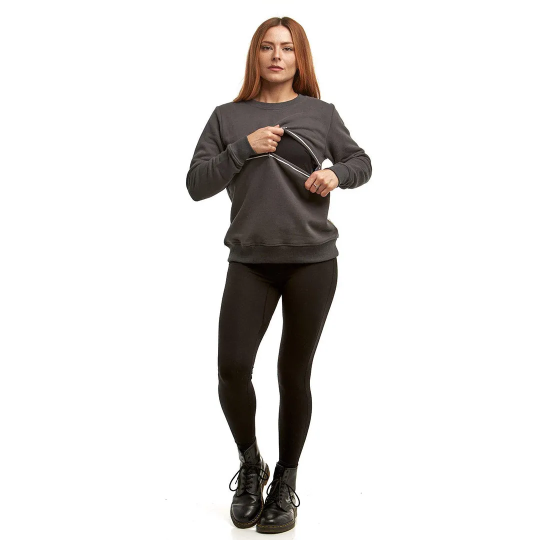 The ‘FEED BETWEEN THE LINES™’ Nursing Sweatshirt