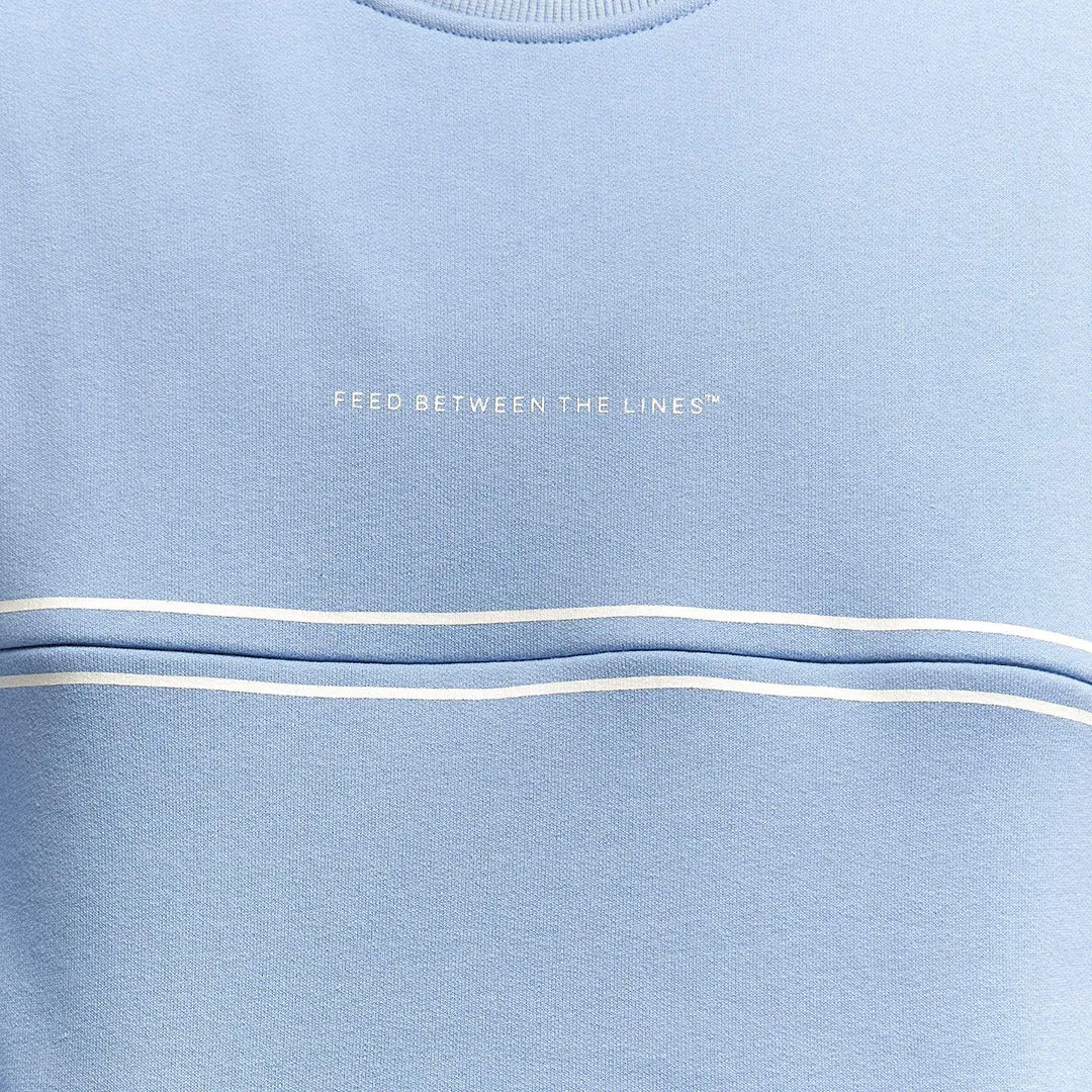 The ‘FEED BETWEEN THE LINES™’ Nursing Sweatshirt