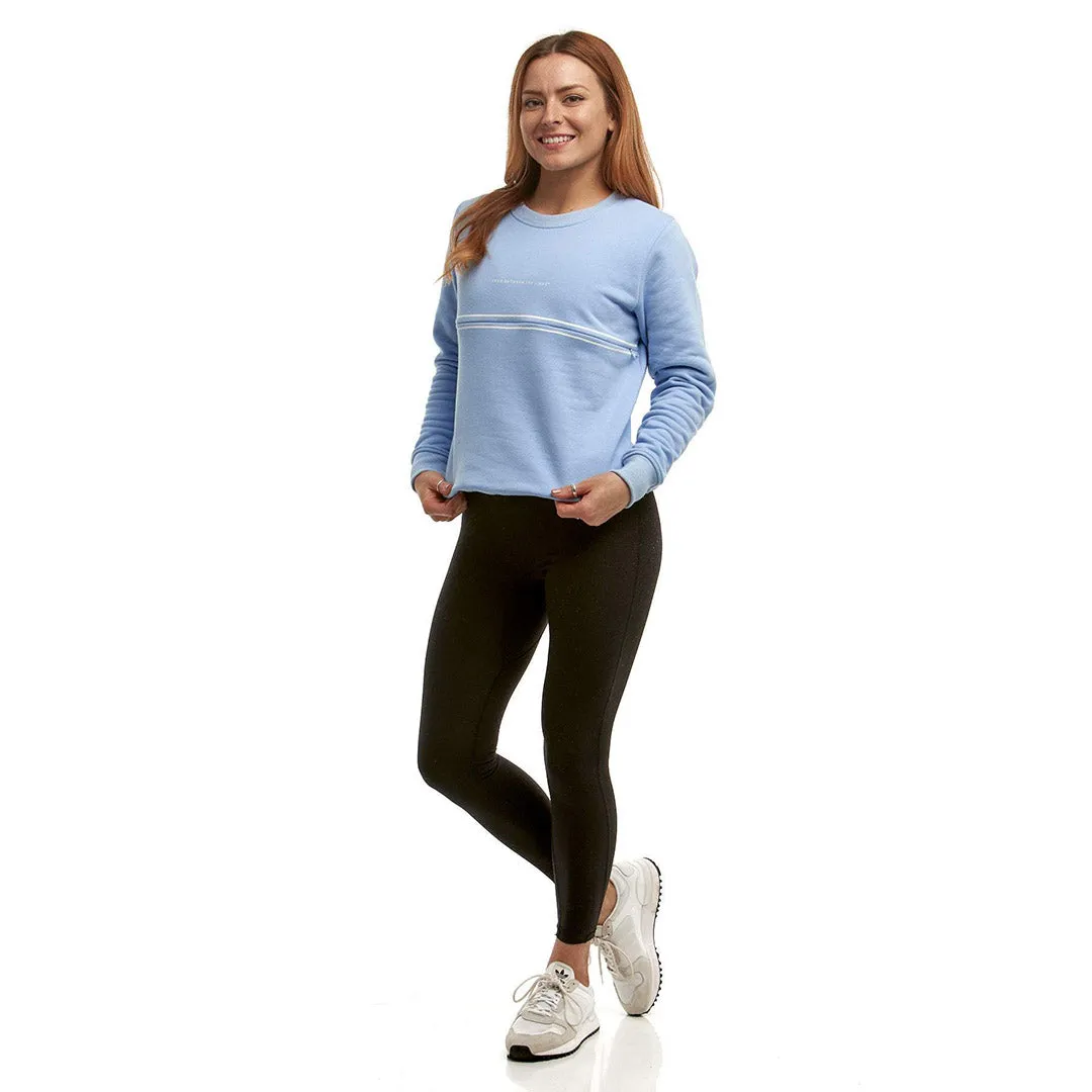 The ‘FEED BETWEEN THE LINES™’ Nursing Sweatshirt