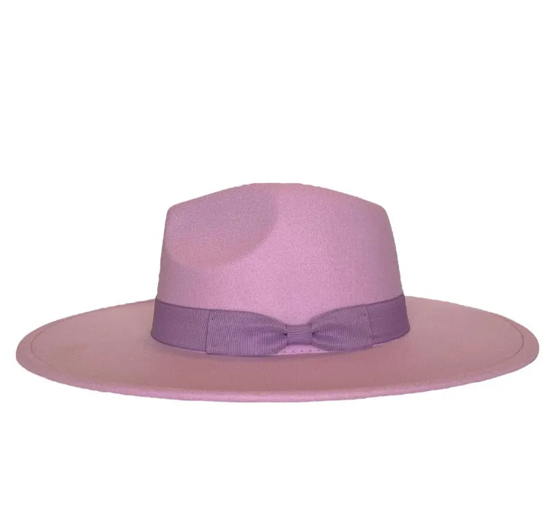 Tori Wide Brim - Purple