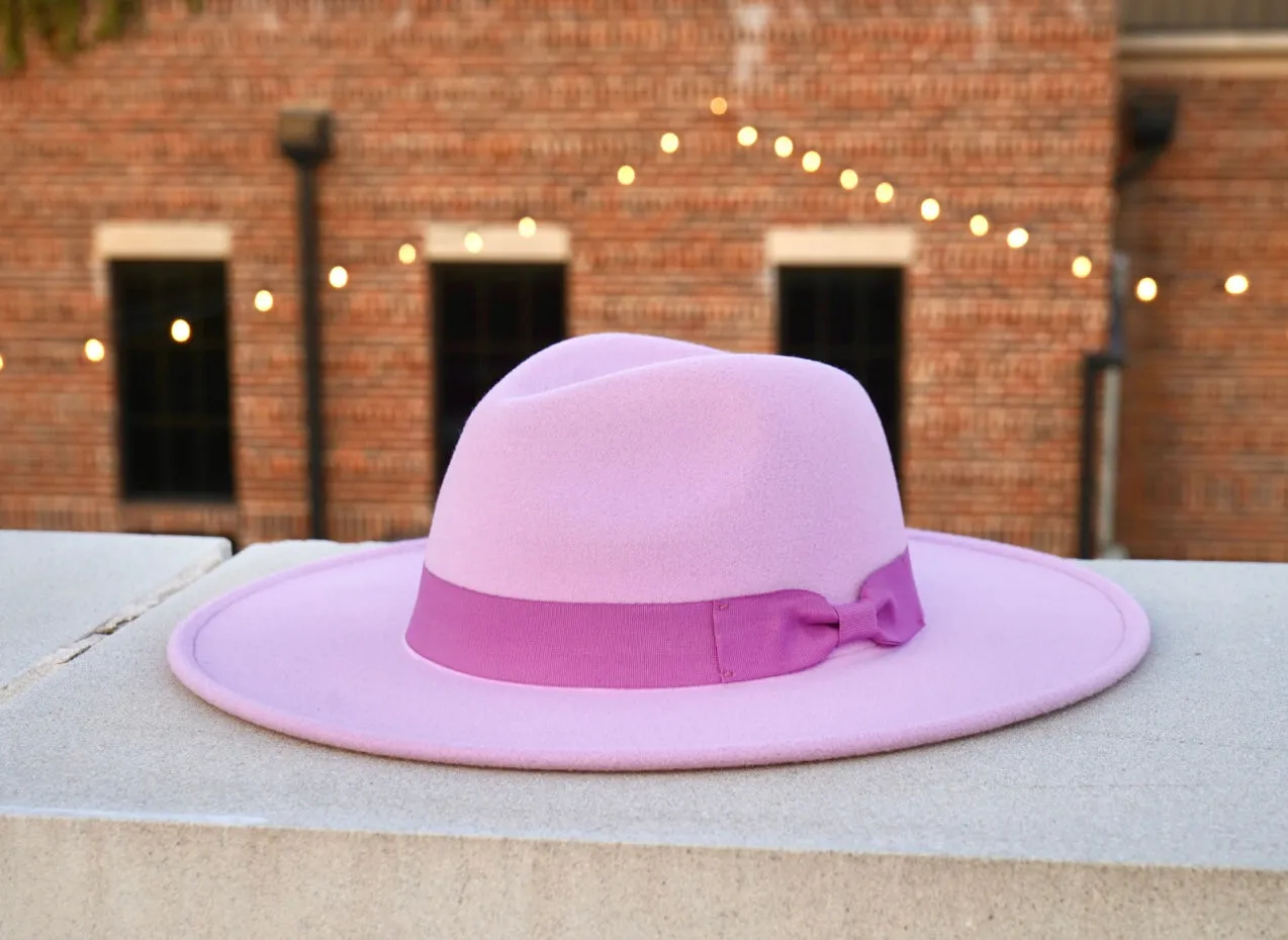 Tori Wide Brim - Purple